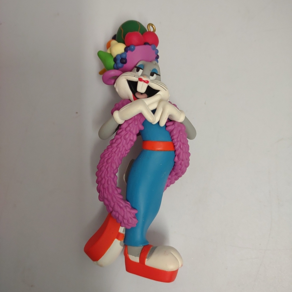 Vintage Hallmark Keepsake Bugs Bunny Looney Tunes Christmas Ornament 1998 Latin